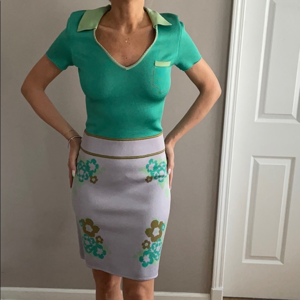 Zac Posen (Z Spoke) multicolor dress, size S.